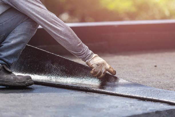 Professional Interior Drainage System technician working in Belmont, PA
